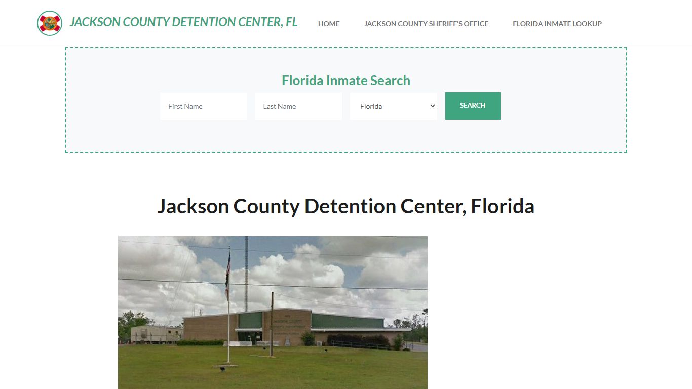 Jackson County Detention Center, FL Inmate Roster, Offender Search